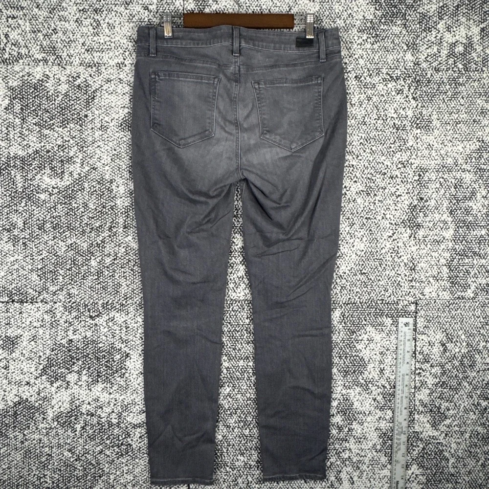 Paige Verdugo Ankle Jeans Womens 32 (FITS 33 X 29) Gray Tapered Leg Stretch‎
